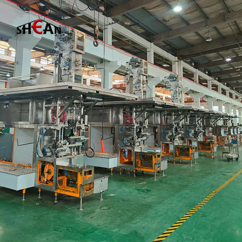 100-1000ml Aseptic Brick Paper Box Carton Milk Juice Water Drinks Filling Packing Production Line Machine