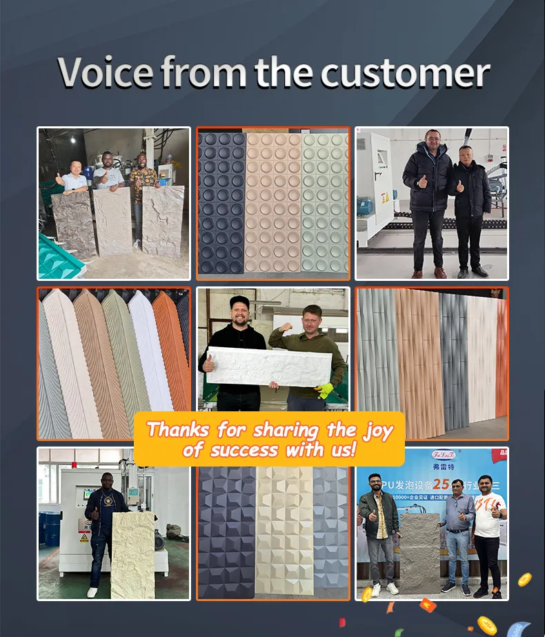 Culture Stone Add Powder Multi-Color PU Machine Polyurethane Foam Filling Machine