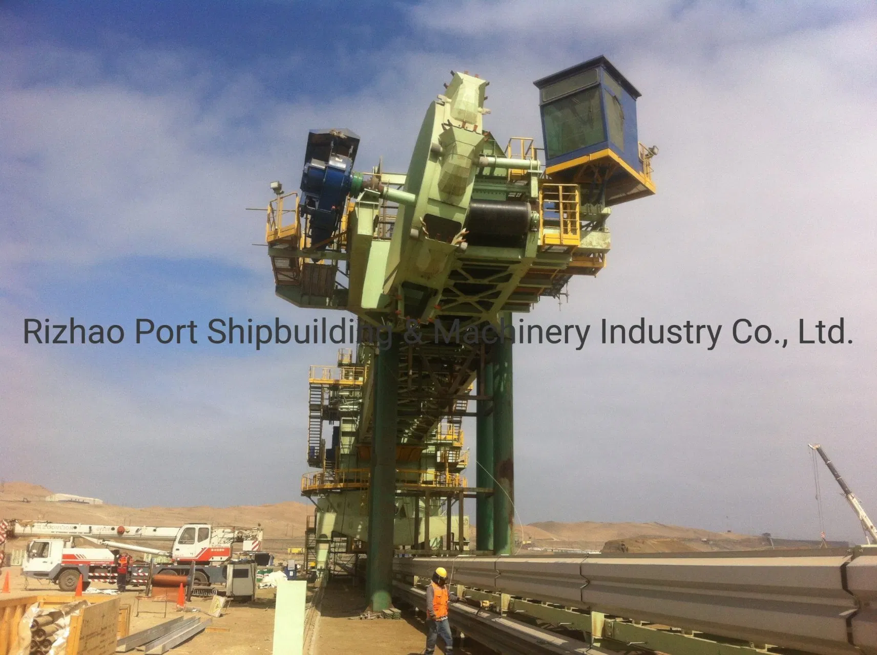SPD Belt Conveyor System for Peru Conveying Coal Mine