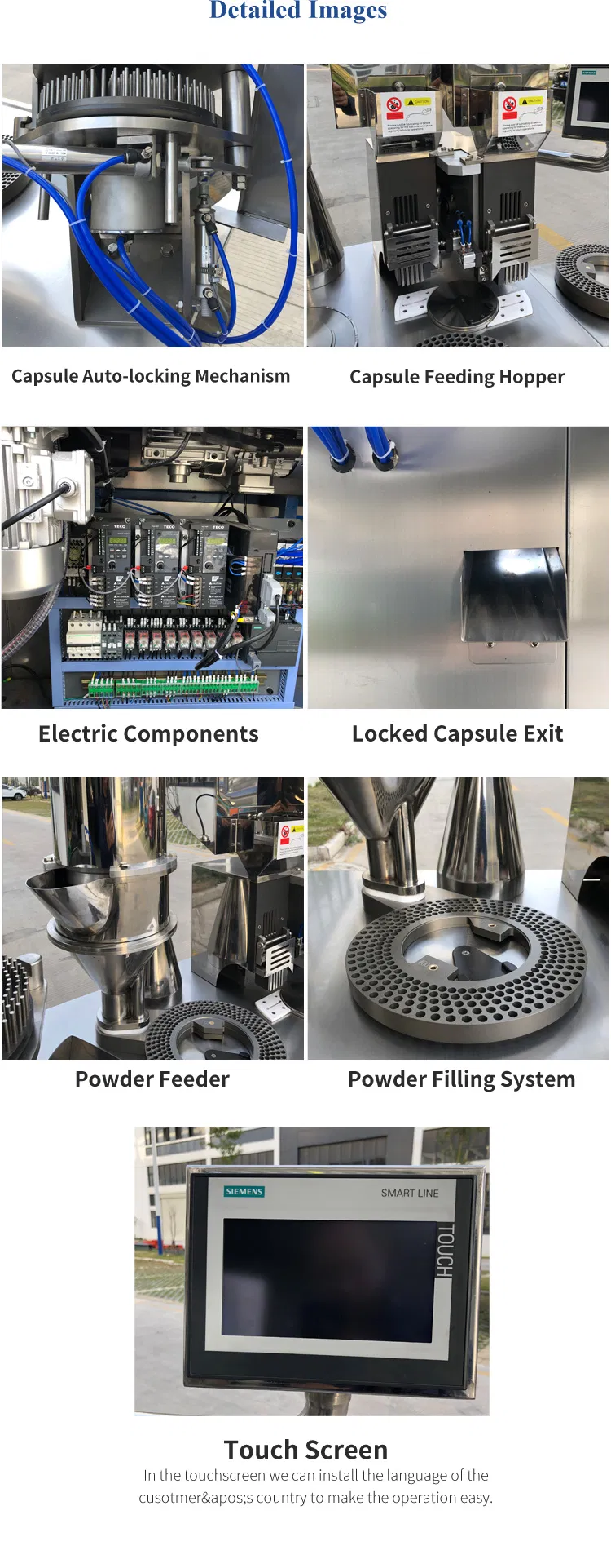 Semi Automatic Capsule Filling Machine Details