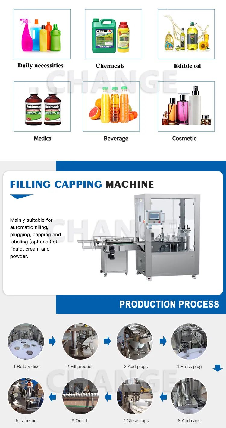 Shampoo Lotion Filling Machine