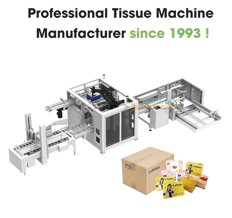 Zx660e Full Automatic New Type Case Packing Machine Carton Box Manufacturing Equipment Small Packaging Machine Case Erector- Compact Cartoning Machine