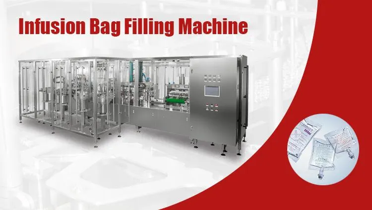 Sterile IV Infusion Pouch Sealing Equipment/Advanced Soft Bag Form-Fill-and-Seal Machine