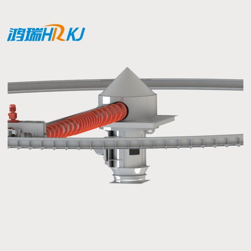 Auger Conveyor System with Internal Motor for Soybean Meal Conveying