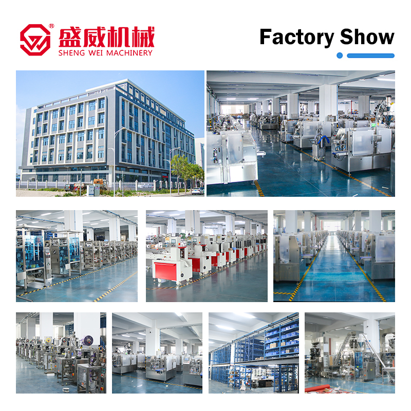 Full Automatic VFFS Weighing Seal Pouch Bag Packaging Nuts Feed Banana Candy Snack Nitrogen Granule Potato Chips Packing Machine