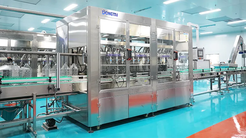 Automatic cooking oil filling machine