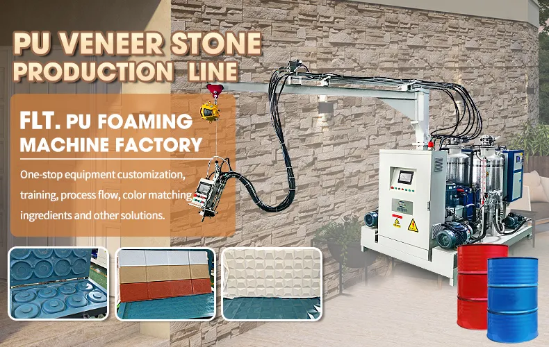 Culture Stone Add Powder Multi-Color PU Machine Polyurethane Foam Filling Machine