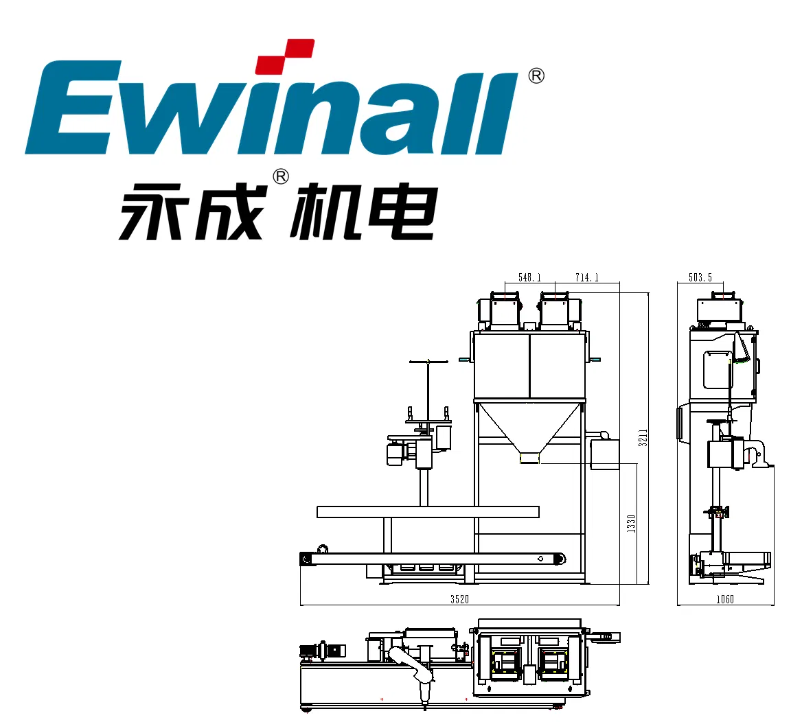 Advanced Eagle Beans Automatic Packaging System with Integrated Weighing Scale