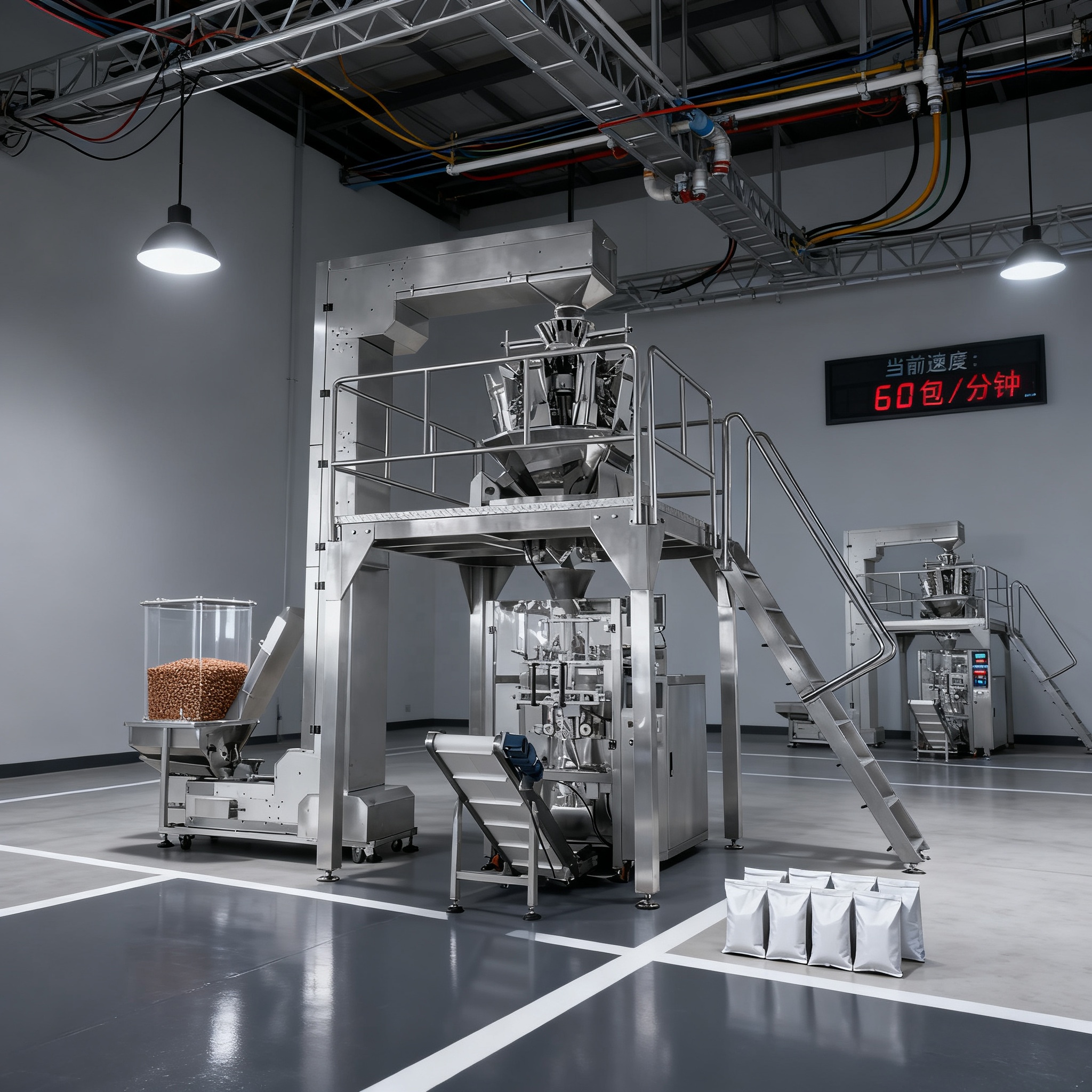 Egg Liquid/Juice/Palm Oil/Water Automatic Liquid Vacuum Packing Machine Water Soluble Film Vertical Packaging Machine
