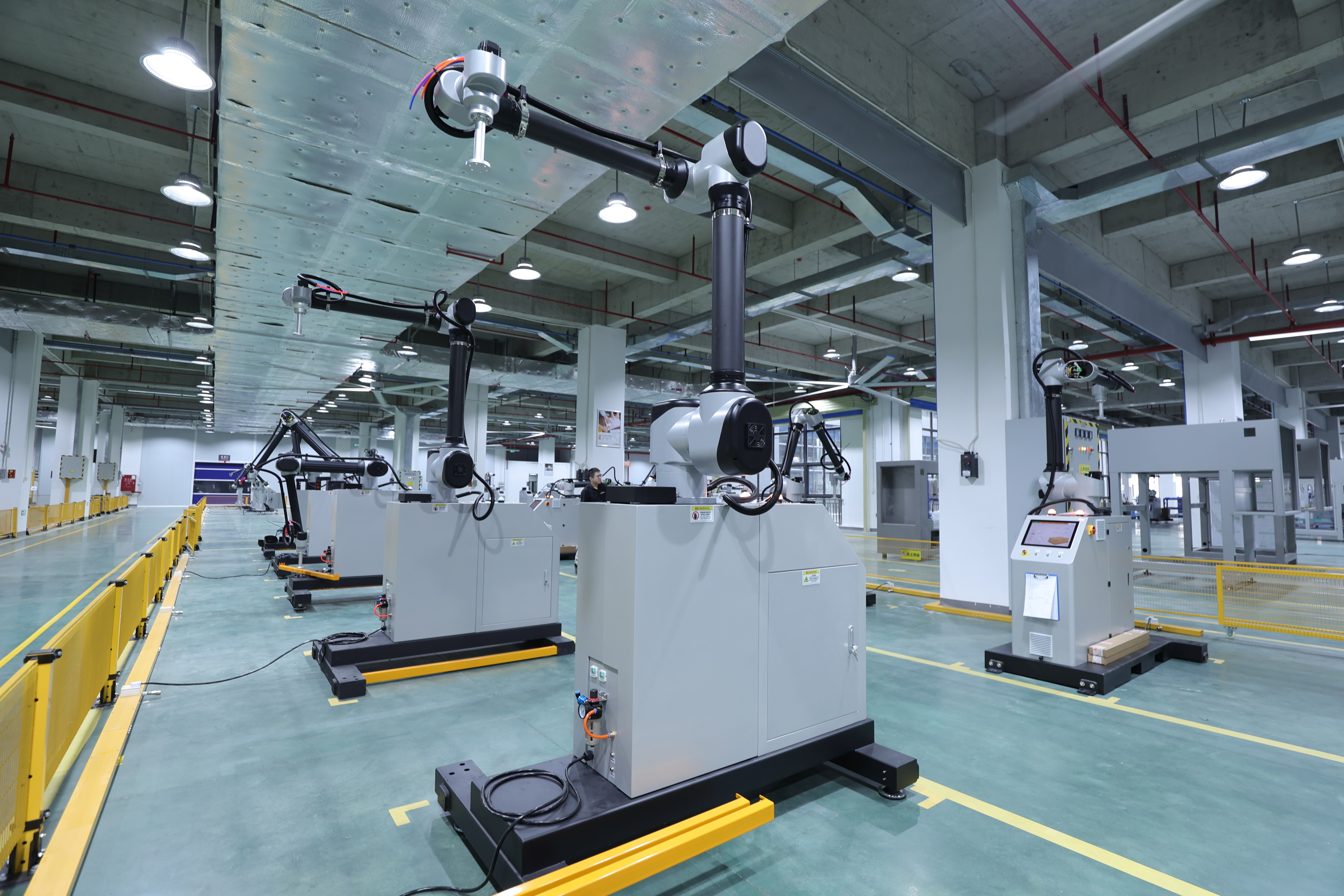 Fully Automated PLC Collaborative Robotic Palletizing System for Food &amp; Tobacco Industries Plastic Packaging Barrel Handling