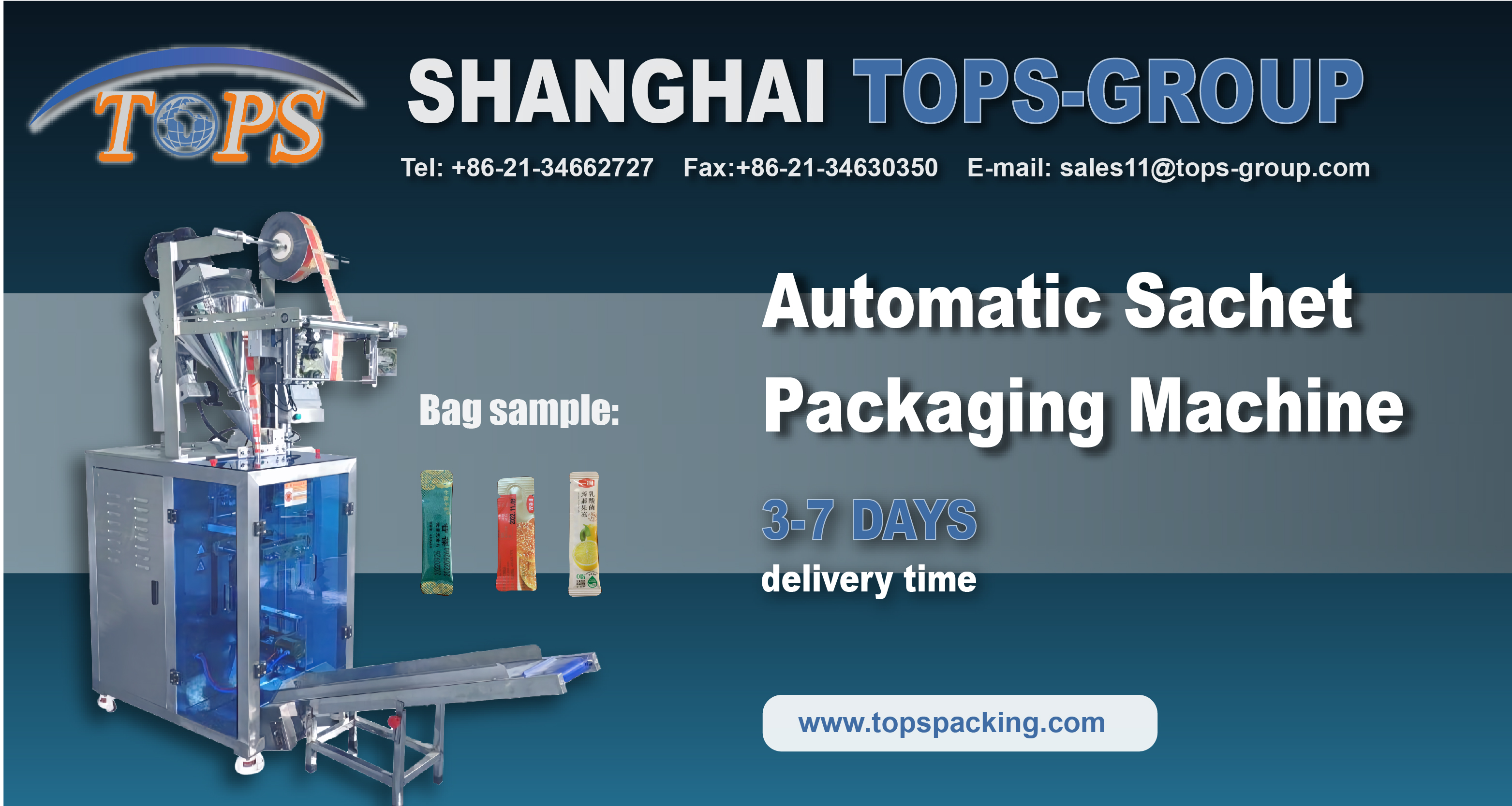 Automatic Sachet Packaging Machine