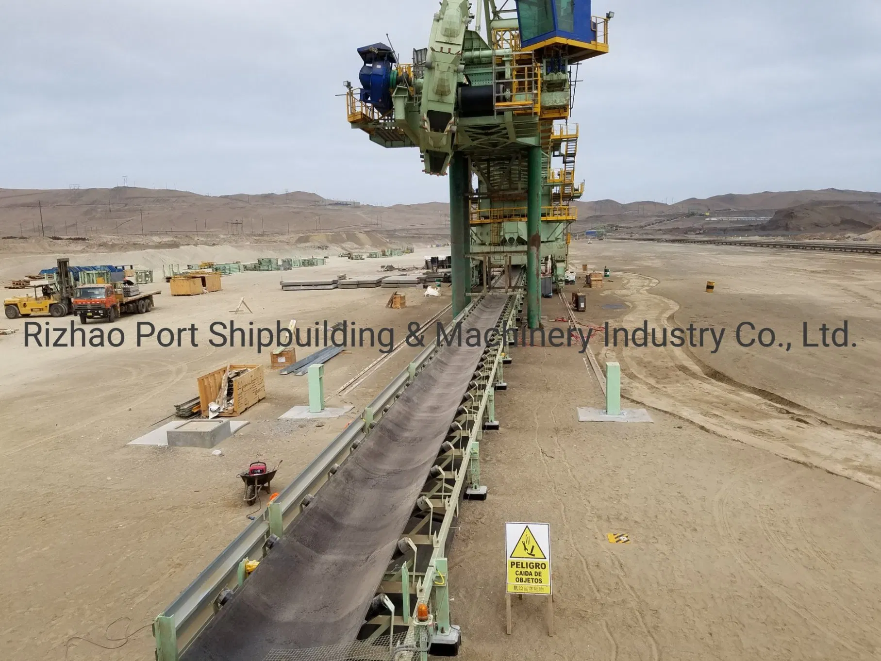 SPD Belt Conveyor System for Peru Conveying Coal Mine