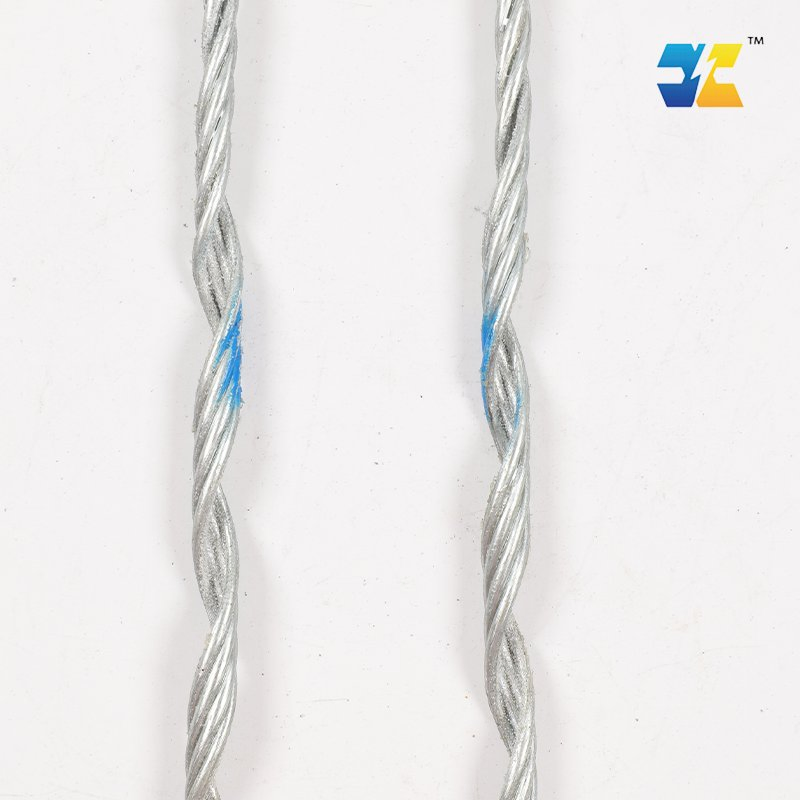 Galvanized Steel Preformed Helical Dead End Cable Tension Clamp for Opgw Fiber Optic Cables