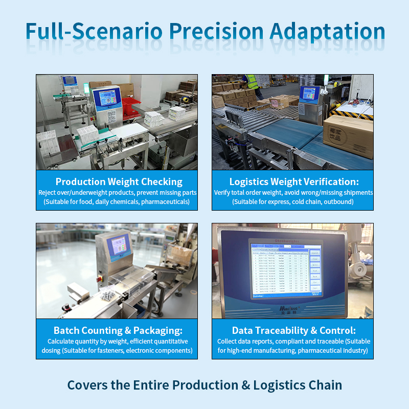 High-Speed Stick Small Check Weigher Automatic Weight Inspection Machine for Small Packages