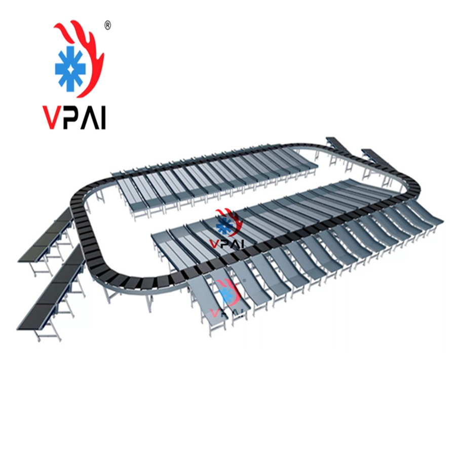 Smart Parcels Dws Scanning Conveyor Sorting System for Logistic Boxes Conveying