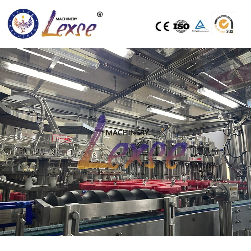 Glass Beer Bottle Filling Capping Labeling Machine Grape Wine Filling Machine Line