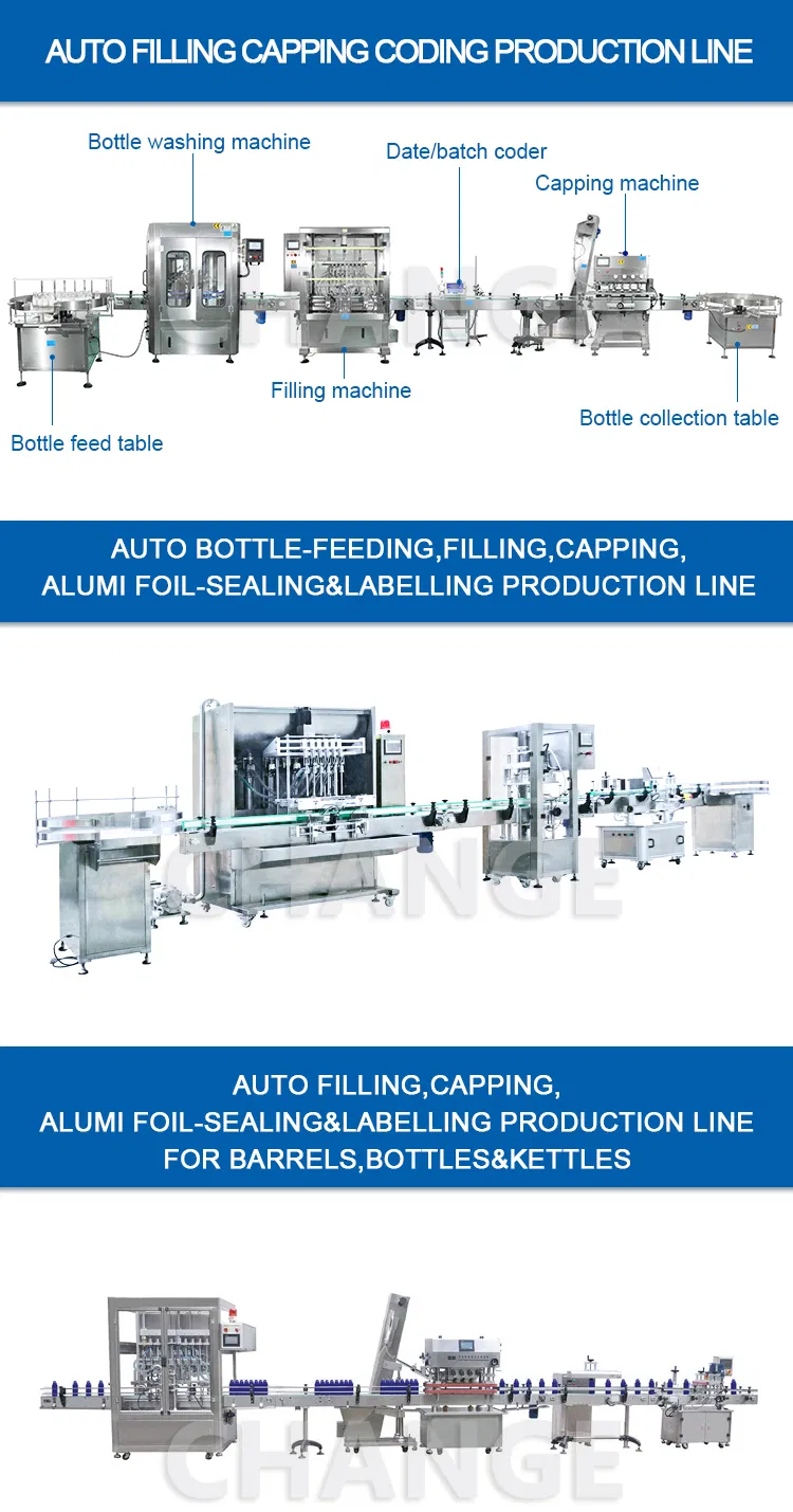Detergent Bottle Filling Machine