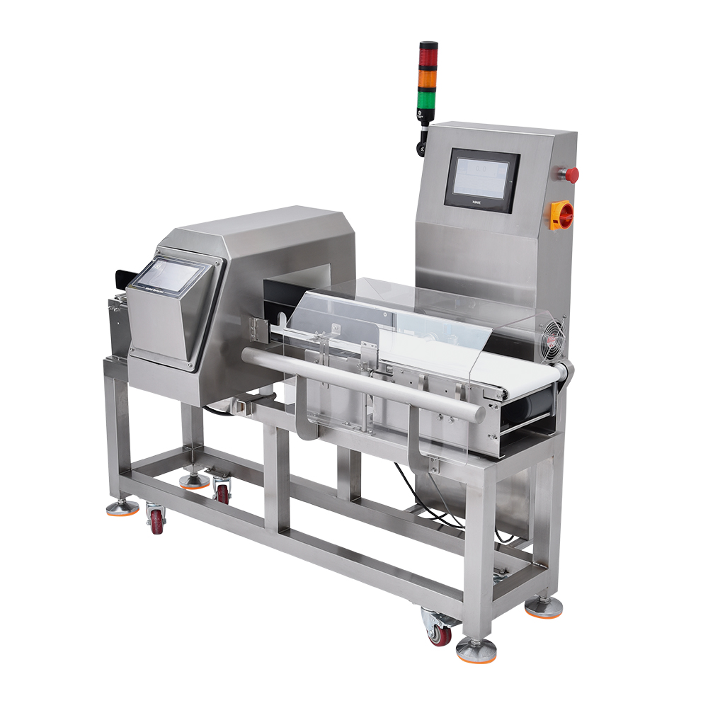Metal Detection Weight Detection System Food Metal Detector and Check Weigher Checkweigher All-in-one Machine for Food Industry