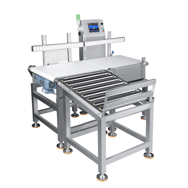 Automatic Online Checkweigher With Pusher Rejection For Fertilizer And Silicon Dioxide Weight Inspection