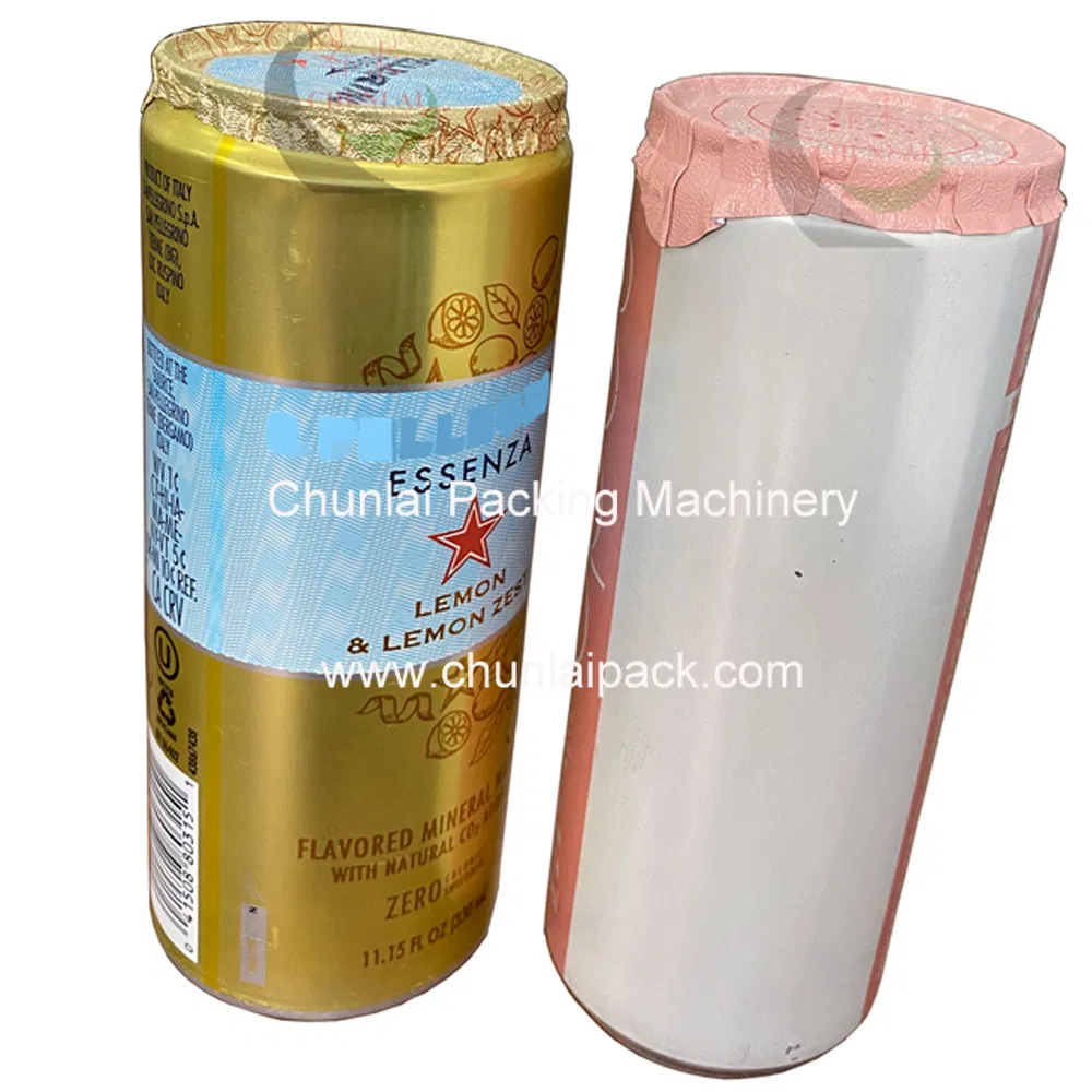 Automatic Heat Sealing Machine for Tin Cans Aluminum Foil Hygienic Packaging Equipment for Beverage Can