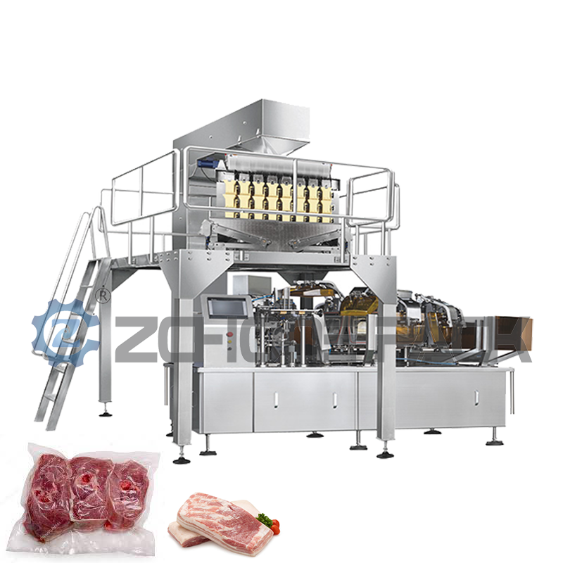 Multifunctional Large Professional Pre-made Bag Vacuum Product Packaging Machine Meat Nuts Vegetables