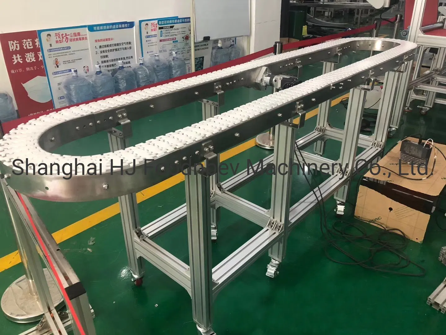 Customized Conveyor Table Top Chain Conveyor Slat Chain Conveyor Straight Belt Conveyor/Belt Conveying System