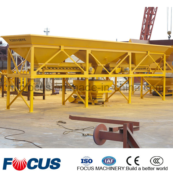 PLD800 Aggregate Weighing Hopper, 48m3/H Automatic Aggregate Batching System