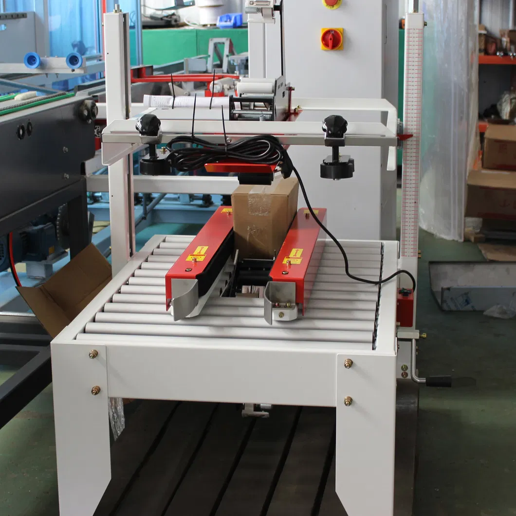 Semi-Automatic Case Sealer Carton Sealer Box Closing Folding Sealing Machine