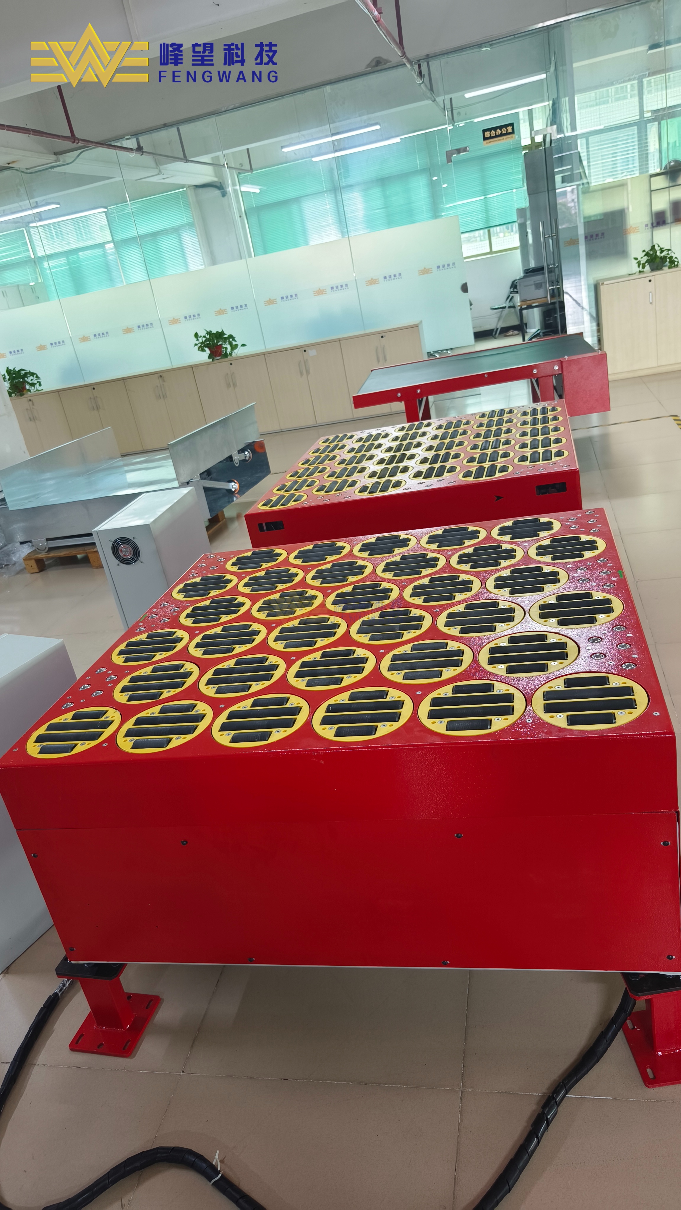 Modular Swivel Wheel Sorter Plug-and-Play Balance Wheel 220V New Space Saving High Throughput Parcel Sorting Machine For Express