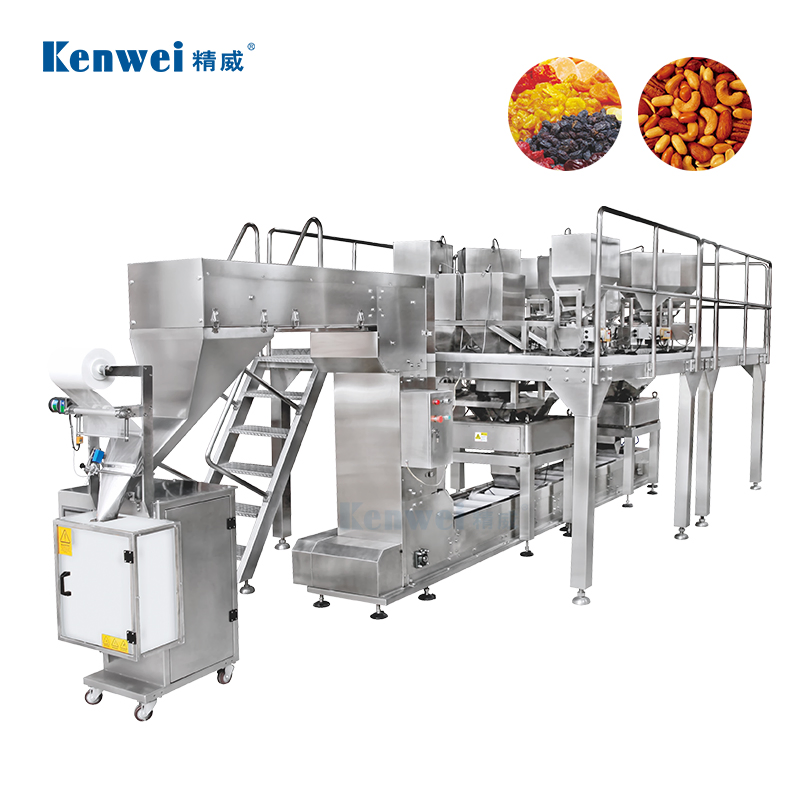 Reliable Multiple Units Multihead Weigher Packaging System for High-Speed Food Packaging