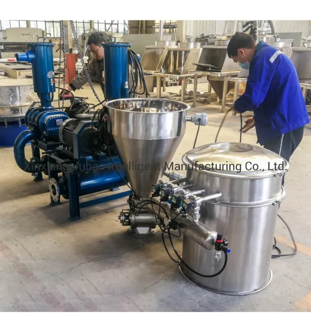 Continuous vacuum with Roots blower