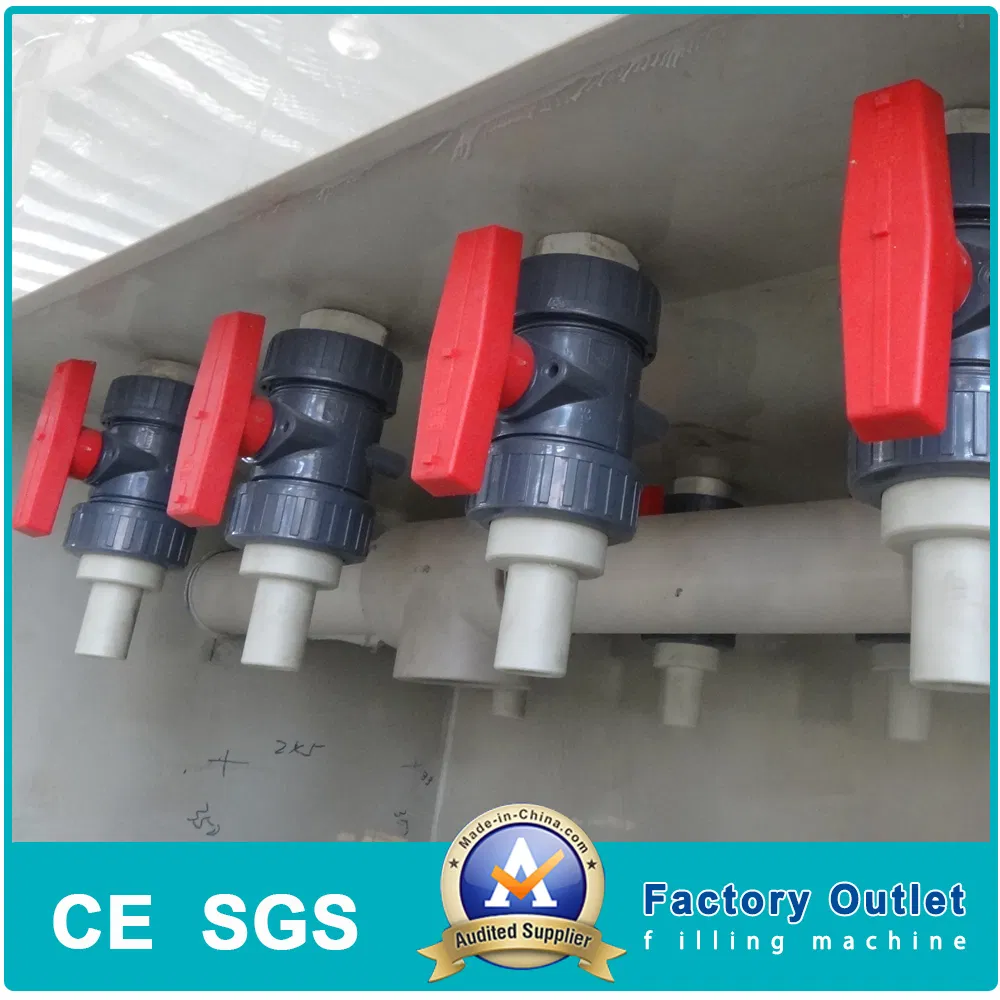 Anti-Corrosive PP Piston Servo Motor Acid Bottle Liquid Filling Packing Machine