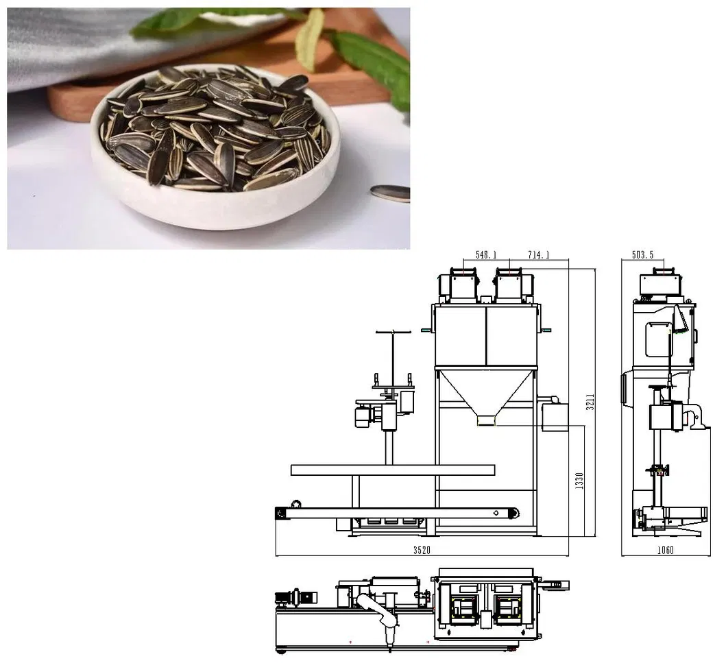 Advanced Eagle Beans Automatic Packaging System with Integrated Weighing Scale