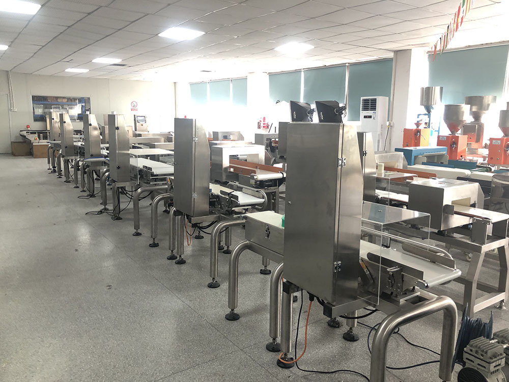 Metal Detector and Check Weigher Combined Conveyor Metal Detector and Checkweigher