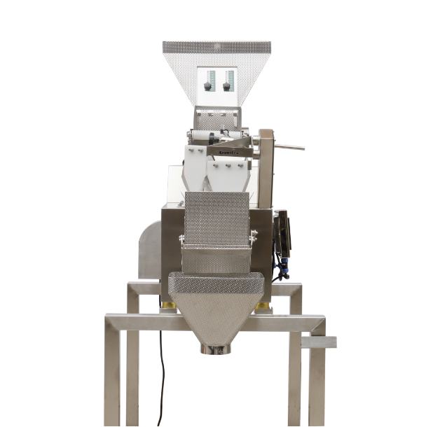 Accuracy Single Head Linear Weigher Pillow Packaging Machine Two Layers Belt Vibrate Sugar Cauliflower Packing Machine