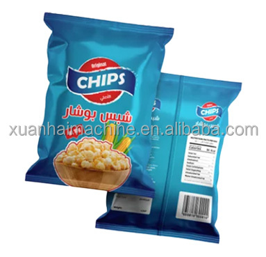 Full Automatic Food Packaging Pouch Three Sides Seal Doypack Pouch Coffee Bag Snacks Stand up Pouch Bag Making Machine