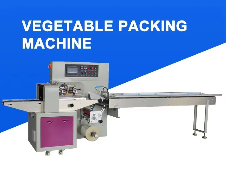 Pillow - Type Horizontal Automatic Biscuit, Candy, Soap and Hard Candy Tissue Paper Packaging Machine.