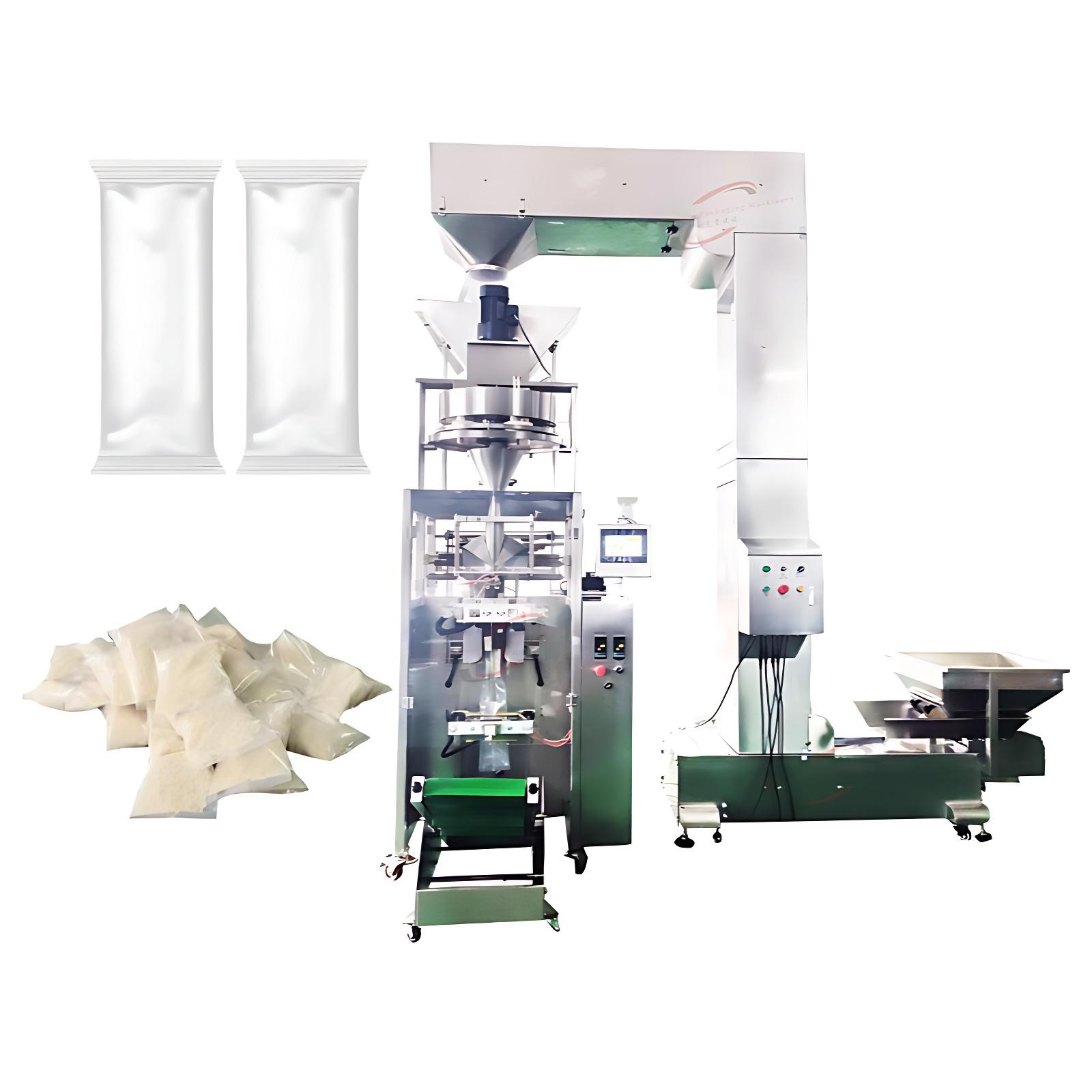 Durable SS304 Single Lane Large Back Sealing Particle Packaging Machine For Sunflower Seed Big Sachet Packaging