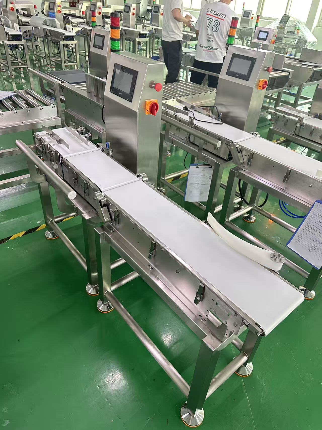 Whole-range Inspection Checkweigher for Packaged Finished Food, Factory Direct Checkweigher for Food Processing Plant