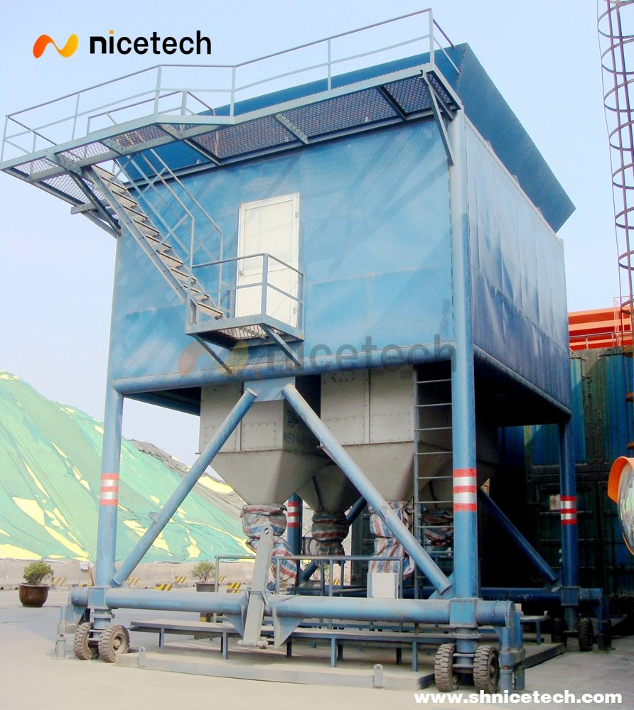 Port Mobile Type Containerized Weighting and Bagging Unit Container Type Bagging Machine