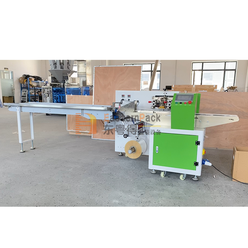 Full Automatic Horizontal Flow Packing Disposable Sanitary Pads And Baby Diaper Packaging Machine