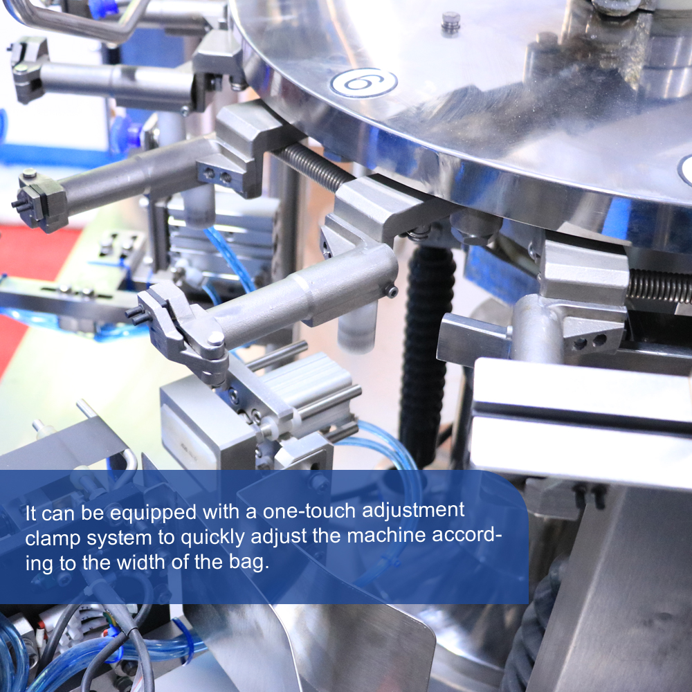 Multi-Function Automatic Electric Motor High-Speed Filling Premade Pouch Packing Machine for Food &amp; Commodity