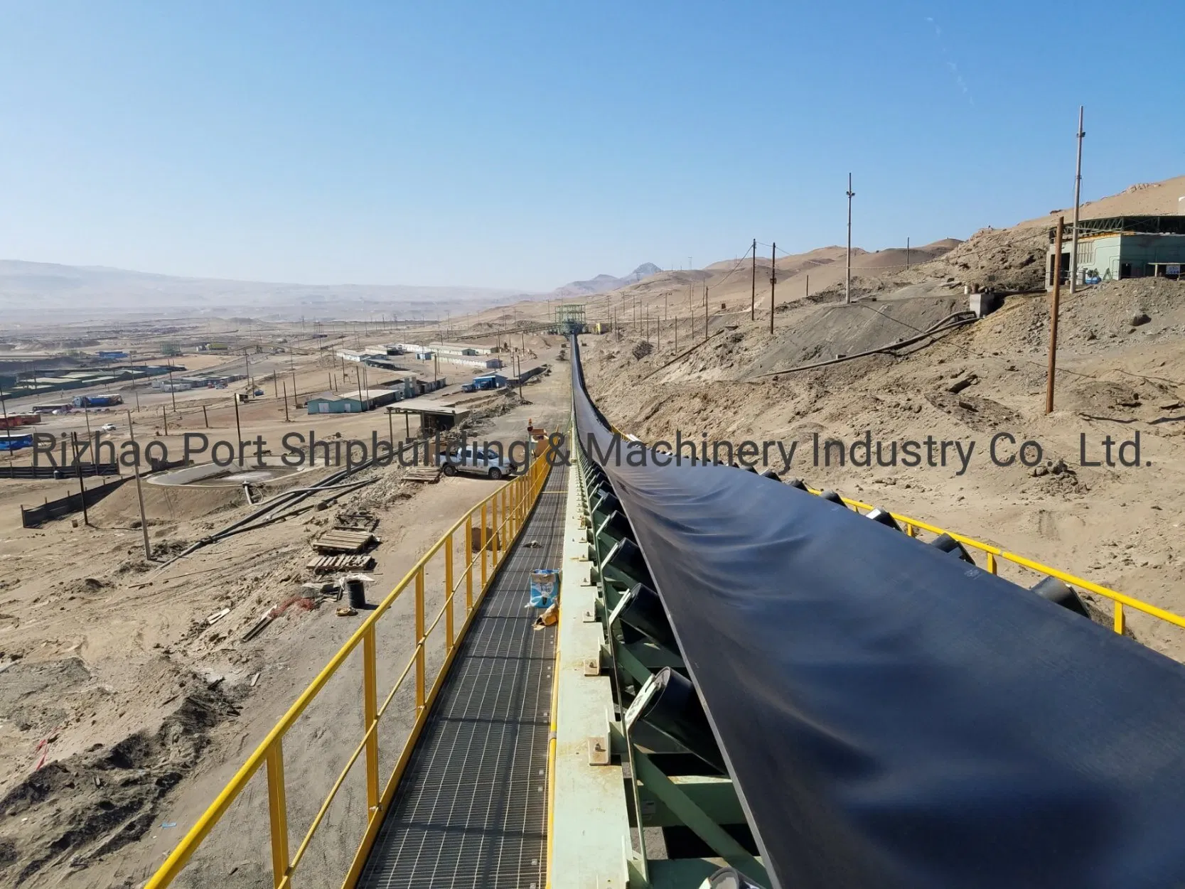 SPD Belt Conveyor System for Peru Conveying Coal Mine