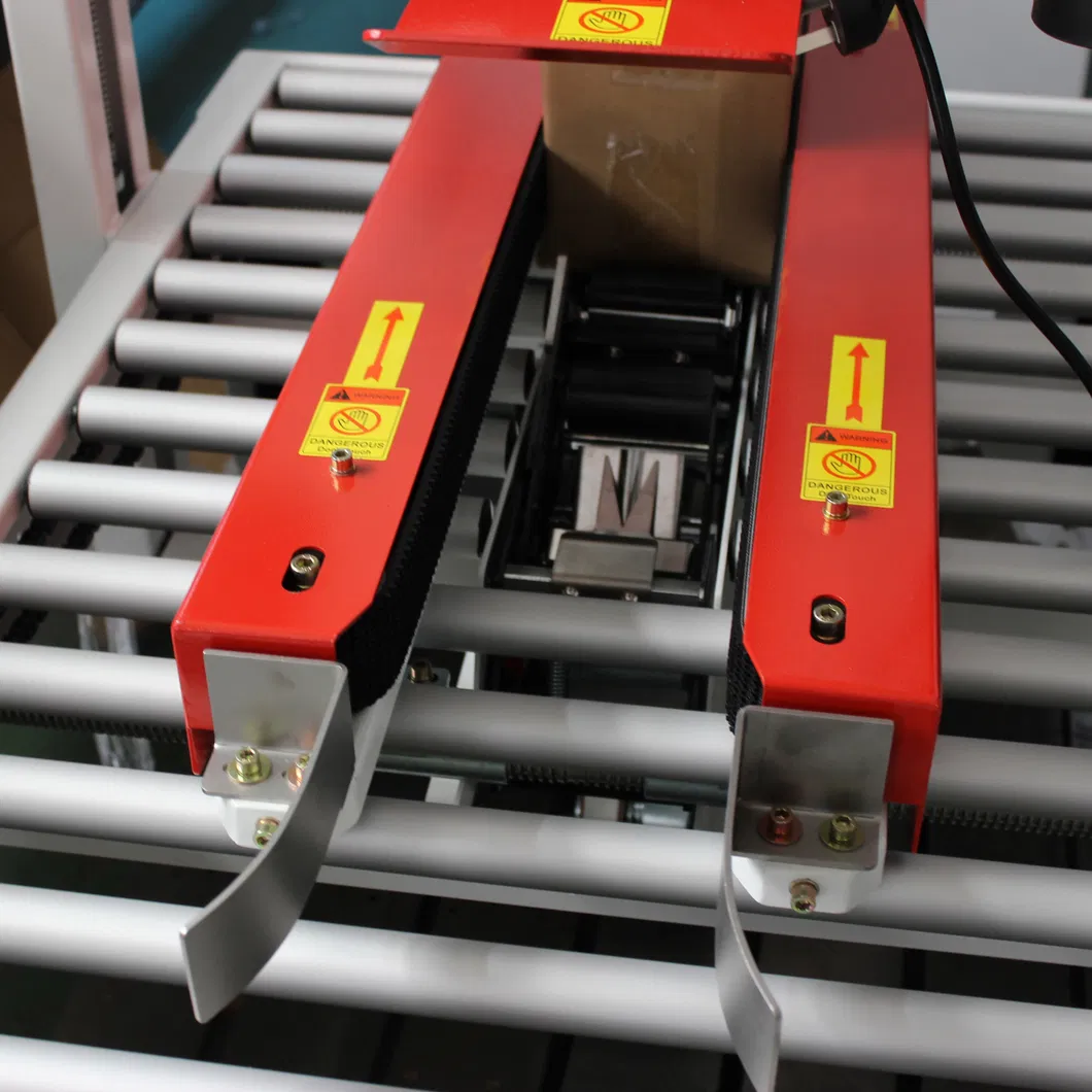 Semi-Automatic Case Sealer Carton Sealer Box Closing Folding Sealing Machine