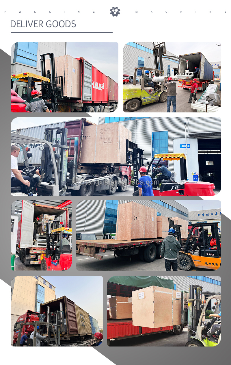 Goods fixed on iron pallets