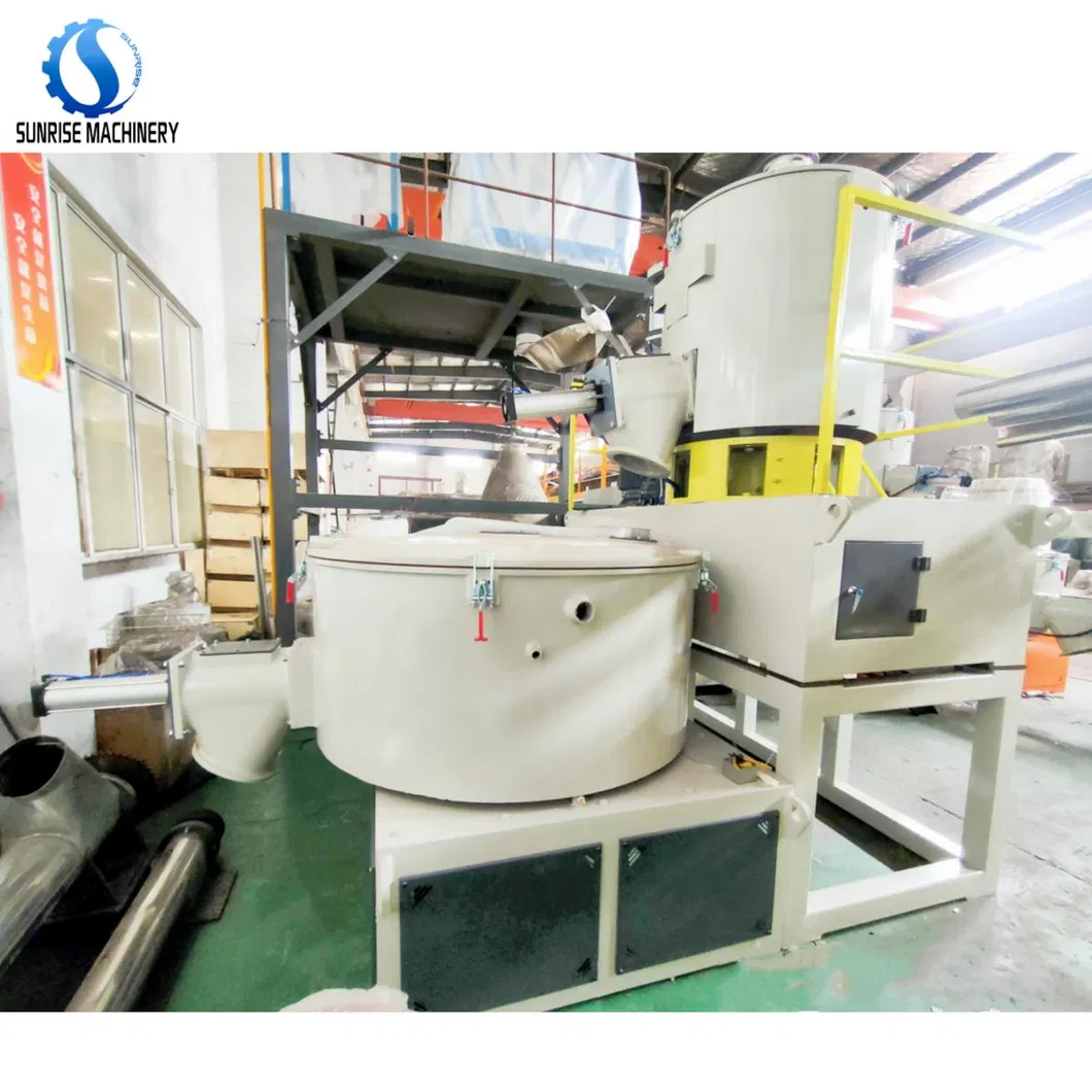 SRL-Z500/1000 PVC High Speed Mixer Inner Construction