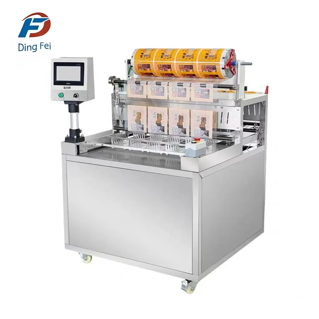Automatic Spoon Honey Packing Machine Honey Cup Filling Plastic Products Tray Sealing Machine Mask Massage Food Packaging Filling Machine