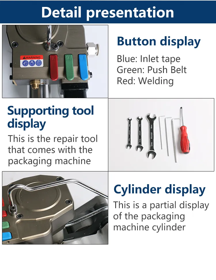 Pneumatic Strapping Machine Details 4
