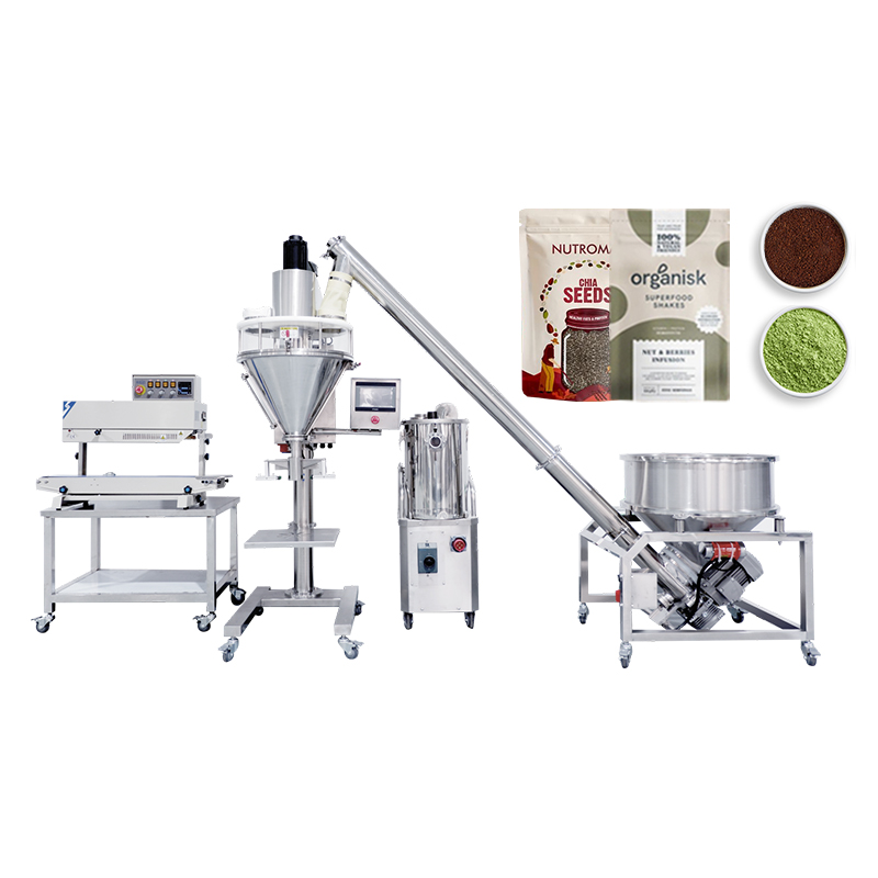 Semi Automatic Pouch Filling Machine Powder for Food Dosing Corn Wheat Flour Powder Filling Packing Machine