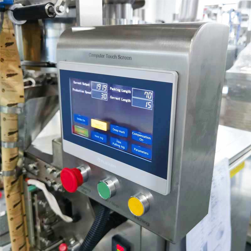 Fully Automatic Peanuts Beans Grain Granule Packing Machine 10 - 200 G Factory Price